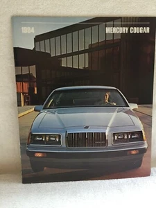 1984 MERCURY COUGAR LS, XR7, TURBO, BROCHURE "NOS" PLUS EXTRA BROCHURE - Foto 1 di 7