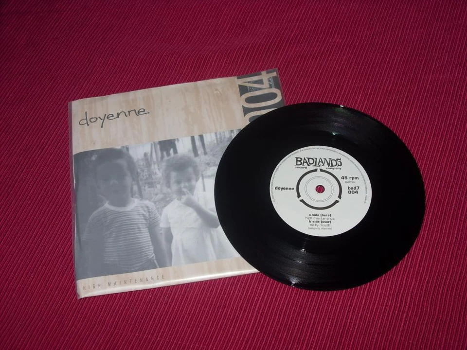 Doyenne: High Maintenace    Badlands Records 7" - Image 1 of 1