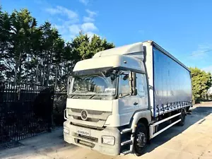 2013 (63) MERCEDES AXOR 1824 SLEEPER CURTAINSIDER MANUAL BOX SPRINGS TAIL-LIFT - Picture 1 of 11