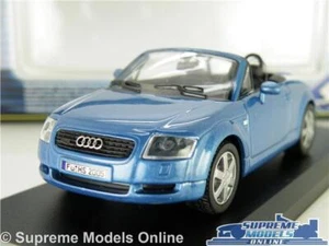 AUDI TT ROADSTER MODEL CAR BLUE 2004 1:43 SCALE SOLIDO CONVERTIBLE CABRIOLET K8 - Picture 1 of 4