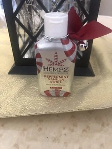 NEW Hempz PEPPERMINT Vanilla Swirl Herbal Body Moisturizer 2.25 Fl. Oz. HEMPZ - Picture 1 of 1