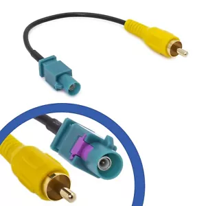RCA Fakra Adapter Cable Fits Mercedes Comand Blaupunkt NX Video - Picture 1 of 2