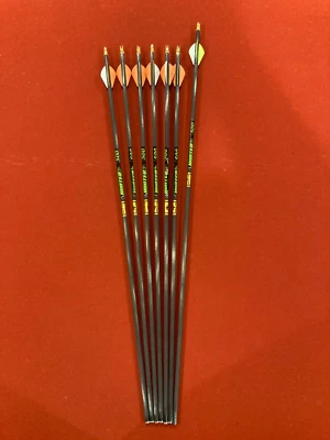 7 - Gold Tip Hunter XT 500  carbon arrows - NEW - read description - Image 1 of 2