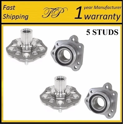 REAR LEFT & RIGHT WHEEL HUB & BEARING FOR 1997-2001 HONDA CR-V 2.0L L4 - Image 1 of 4