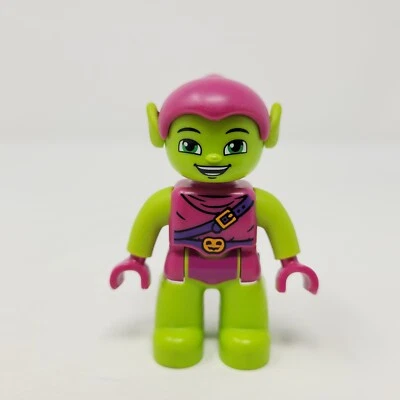 Spiderman 2.5" Green Goblin Figure Marvel Lego Duplo Set #10608 - Image 1 of 4