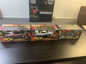WCW nitro street rod 1/24 SCALE Bret Hart, Goldberg , Scott Hall 1 OF 4,998 - Picture 1 of 7