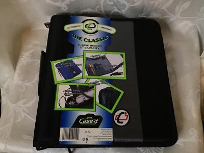 Case It Carpeta con Cremallera The Classic 2" Capacidad 3 Anillos Correa para el Hombro Rosa W-221 Foto 1 de 4