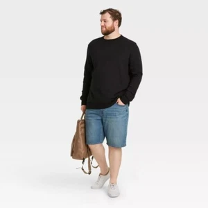 Sudadera de lana para hombre - Goodfellow & Co talla XXL negra - Imagen 1 de 3