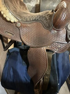 Okla Saddle Co Norwata Barrel Sattel 15 - Bild 1 von 10