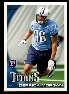 2010 Topps #362 Derrick Morgan Rookie - Image 1 of 2