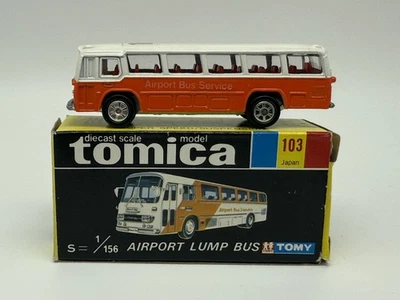 Tomica - Autobús a granel del aeropuerto No. 103 escala 1:156 Hecho en Japón Foto 1 de 4