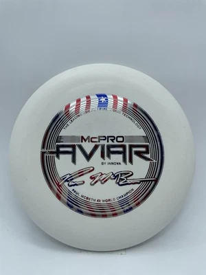 Aviar McPro 1051 4X McBeth Flag 2015 Blue 175g New Innova PRIME Disc Golf Rare - Image 1 of 4