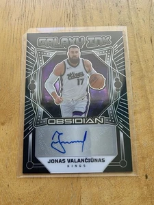 JONAS VALANCIUNAS 2024 OBSIDIAN GALAXY INK AUTO /149 - KINGS - Picture 1 of 2