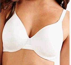 Bali T-Shirt Full Figure Bra Size 42D White Style #DF3W11 - Picture 1 of 5
