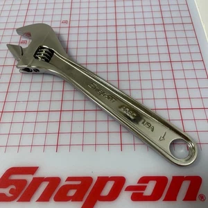 Snap-on AD8C 8“ Length Chrome Smooth Jaw Adjustable Wrench - Foto 1 di 9