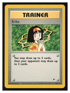 Erika (100) Gym Heroes #100/132 Pokemon Rare - Picture 1 of 2