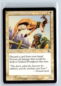 (3x) TRAINED PRONGHORN - Judgment – MTG Magic the Gathering Card - Common - Picture 1 of 6