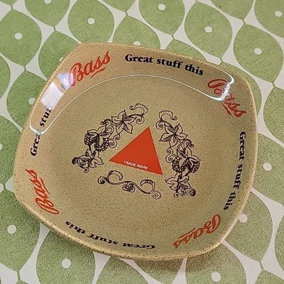 Vintage Wade Bass Brewery Advertising Plate Ash Tray Barware Trinket Keys - Image 1 of 4