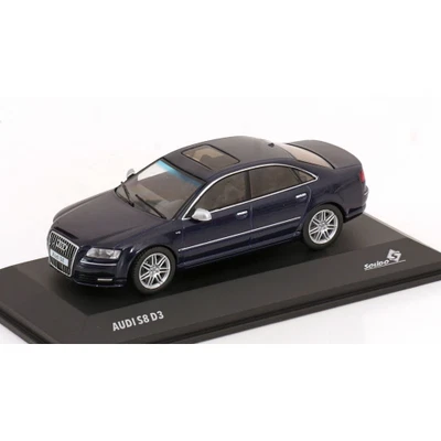 AUDI A8 S8 (D3) 2010 DARK BLUE 1:43 Solido Auto Stradali Modellino Nuovo - Immagine 1 di 3