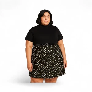 Vestido estrella ModCloth A Leading Delight cuello falso (sin cinturón) - Talla 1X - Imagen 1 de 9