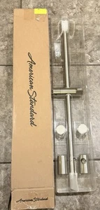 American Standard 1660730.295 Round Handheld Shower Head Slide Bar 30 inch, Brus - Picture 1 of 8