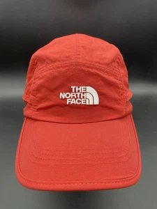 Gorra The North Face UPF 30 con tirantes roja blanca senderismo talla única unisex - Imagen 1 de 5