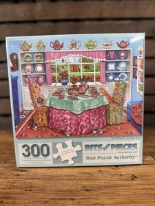 Brocas y piezas / Rompecabezas de 300 piezas / Sala de té de Parker Fulton / Sellado - Imagen 1 de 2