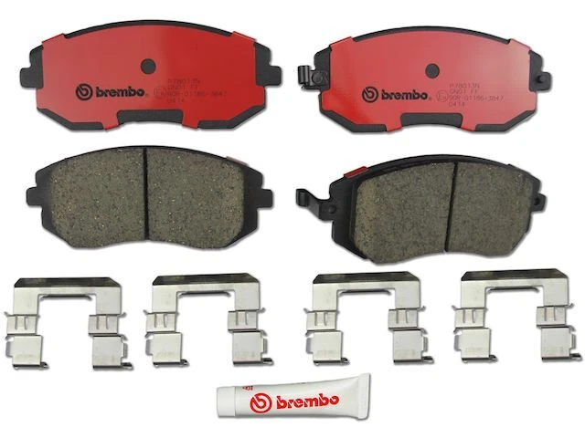 Front Brake Pad Set For 2003-2010 Subaru Forester 2009 2008 2004 2005 WF379JX - Image 1 of 1