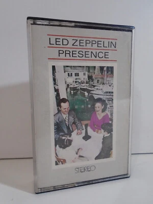 LED ZEPPELIN PRESENCE BRAZIL FIRST PRESS CASSETTE ATLANTIC WEA 767.4063 - Image 1 of 4