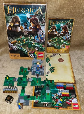 LEGO Sets: Games: Heroica: 3858-1 Heroica - Waldurk (2011) 100% BOXED w INSTR - Image 1 of 4