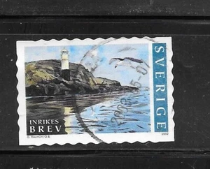 SCHWEDEN SC#2442a 2002 LEUCHTTURM GEDENK POSTALISCH GEBRAUCHT VZ BRIEFMARKE - Bild 1 von 1