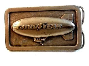 Vintage 1974 Good Year Blimp Gürtelschnalle - Bild 1 von 3