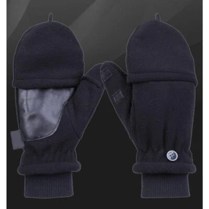 Fleece Flap Gloves Man Student Adult Thicken for Riding Double Layers - Picture 1 of 12