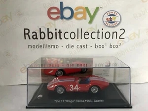 DIE CAST " TIPO 61 DROGO REIMS 1963 CASNER " MASERATI 100 YEARS SCALA 1/43 - Bild 1 von 2