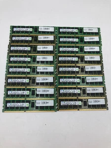 128GB SAMSUNG 16x8GB 2RX4 PC3L-12800R ECC REG SERVER MEMORY RAM M393B1K70DH0-YK0 - Picture 1 of 2
