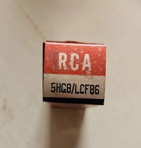 New / Old Stock RCA 5HG8 / LCF86 Vacuum Tube - Picture 1 of 5