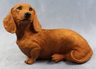 Dackel hund hunde figur hundefigur Castagna kunststein dachshund