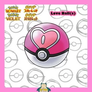 Pokemon Scarlet and Violet - Love Ball BUNDLES ❤️GREAT DEALS🩷 - Picture 1 of 3