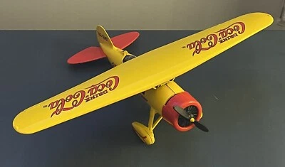 ERTL Coca-Cola Diecast 1929 Lockheed Airplane - Image 1 of 4