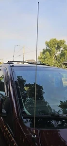 31" Stainless Steel Antenna Mast Power Radio for DODGE GRAND CARAVAN 2008-2020 - Picture 1 of 17