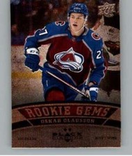 2022-23 Upper Deck Extended 2006-07 Black Diamond Retro #BD-27 Oskar Olausson 