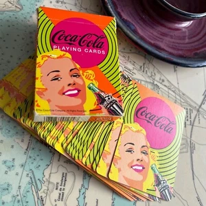 Vintage 2004 Coca-Cola Collectible Marilyn Monroe Playing Cards - Picture 1 of 3