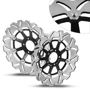 Front Brake Disc Rotor For KAWASAKI ZXR 400 750 & Ninja ZX9R & 1100 1200 ZRX - Picture 1 of 11