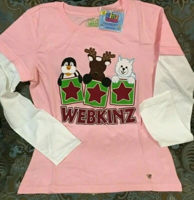 Webkinz Winter Kinz Children's LS Tee, NWT,  All Sizes Available  *SUPER Service - Image 1 of 4