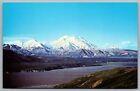 Postcard Camp Eilson Alaksa c1960s Mount McKinley National Park
