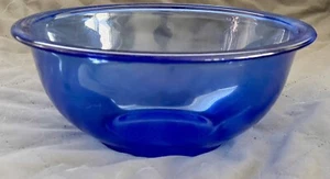 VNTG PYREX COBALT BLUE 1.5L MIXING BOWL No. 323 USA FREE SHIPN ๐ฆ l๐๏ธ๐๏ธk - Picture 1 of 20