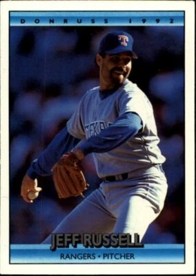 1992 Donruss Texas Rangers #129 Jeff Russell - Image 1 of 2