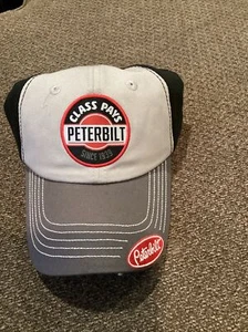 Peterbilt Motors Trucks "Since 1939 Class Pays" Charcoal Patch Trucker Cap/Mütze - Bild 1 von 5