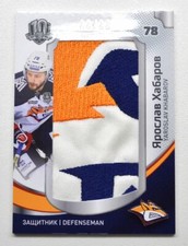 2018 Sereal KHL Exclusive Collection Logo Patch #38 YAROSLAV KHABAROV 22/22