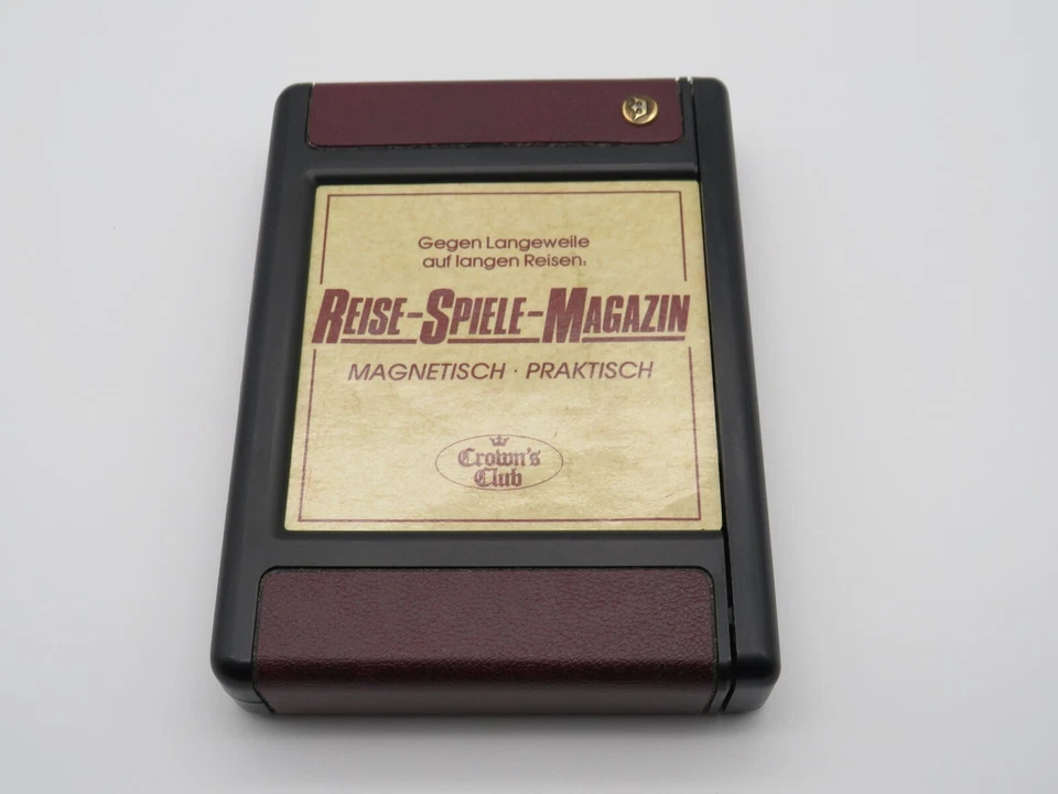 Crown's Club Reise Spiele Magazin, Magnetisch, Schachspiel, Backgammon - Bild 1 von 4
